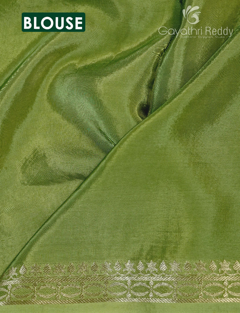 SEMI MYSORE SILK-SMSS158 - Image 3