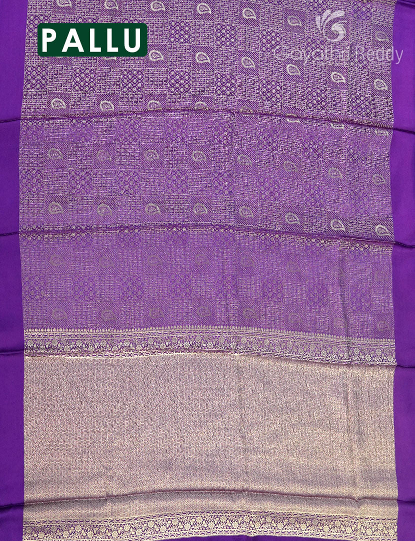 SEMI MYSORE SILK-SMSS161 - Image 2