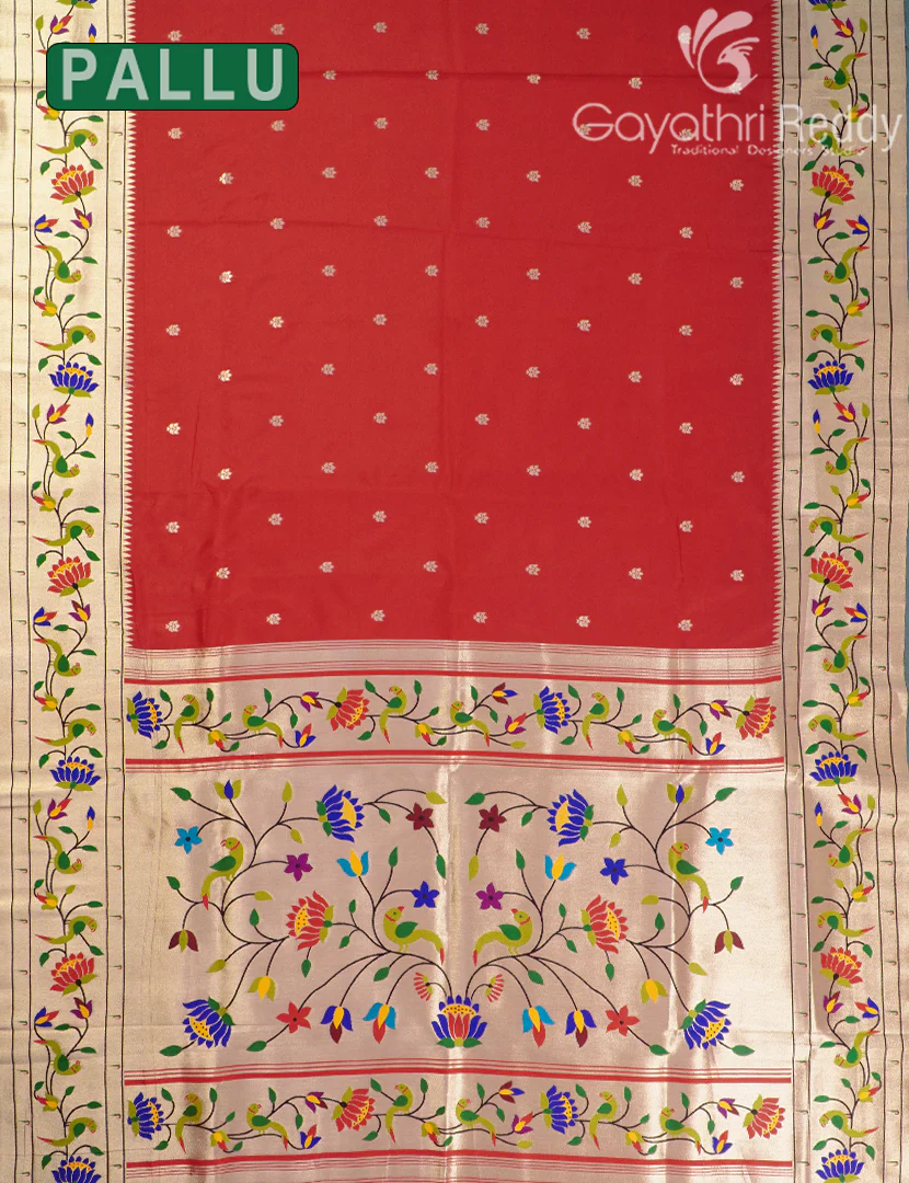 SEMI PAITHANI SAREE-SPS103 - Image 2