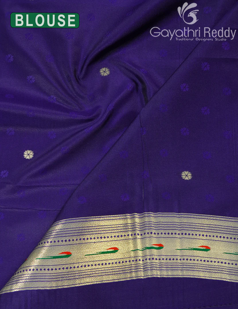 SEMI PAITHANI SAREE-SPS104 - Image 3