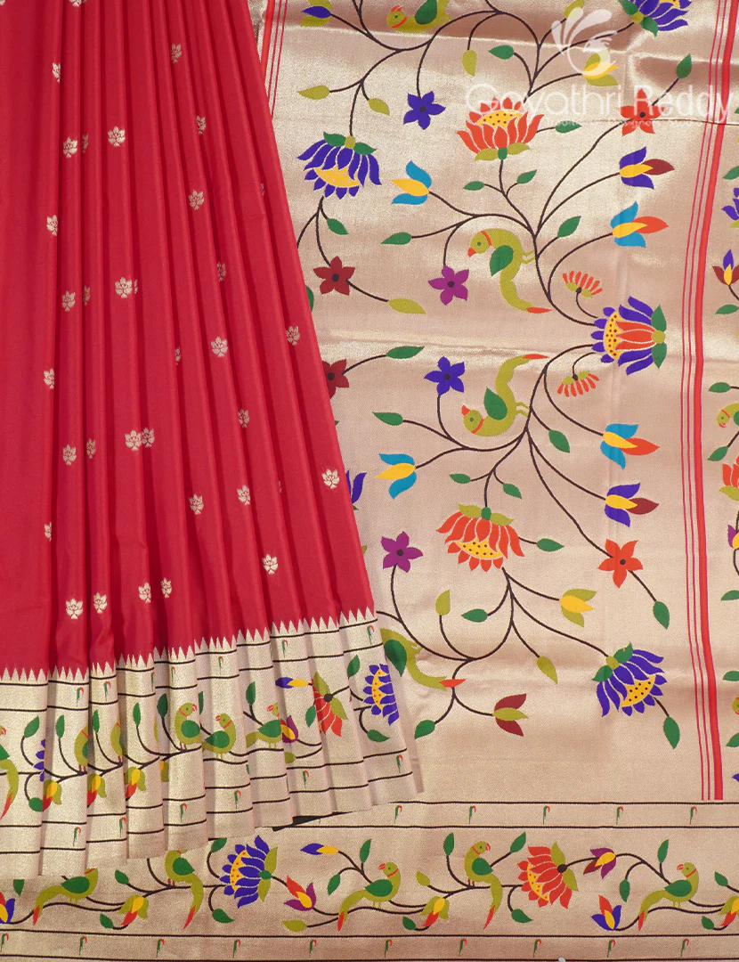 SEMI PAITHANI SAREE-SPS107