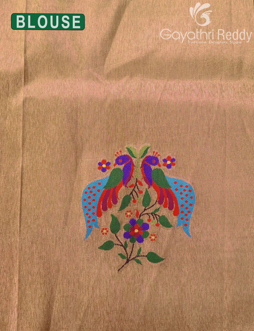 SEMI PAITHANI SAREE-SPS24 - Image 4