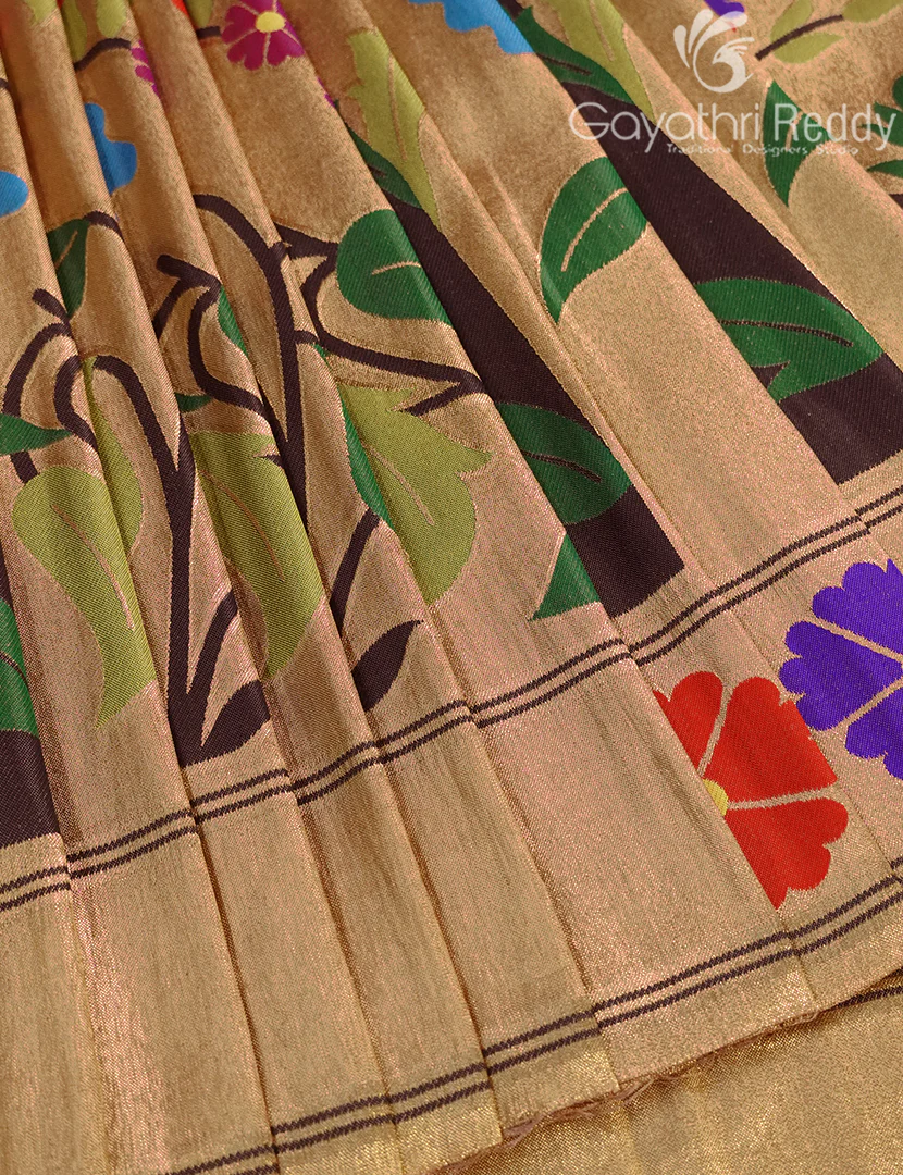 SEMI PAITHANI SAREE-SPS24 - Image 5