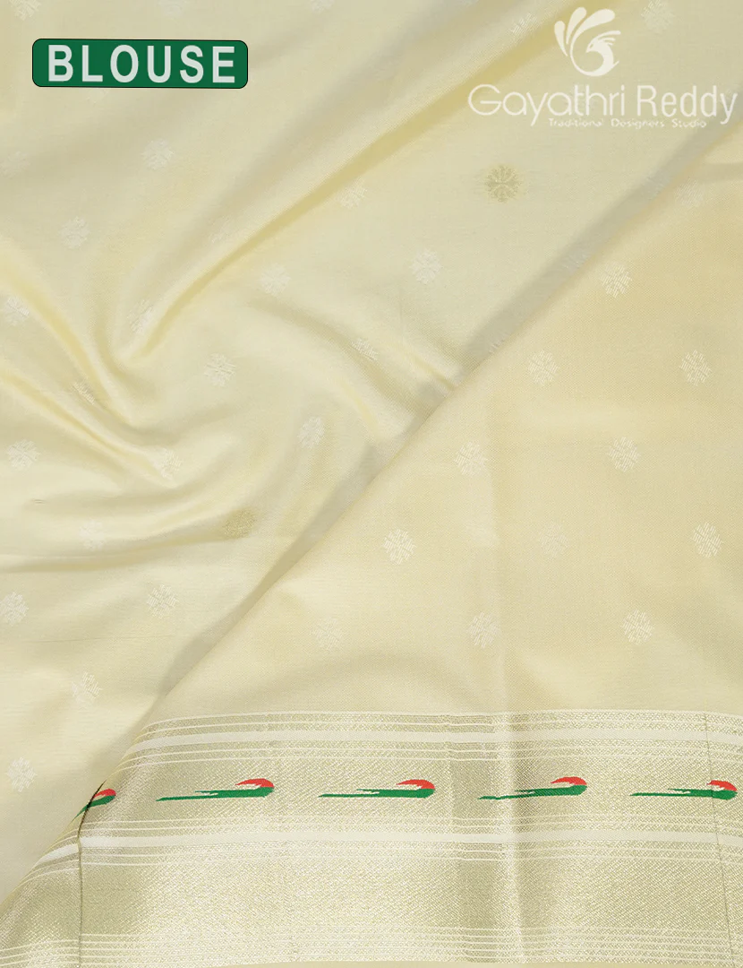 SEMI PAITHANI SAREE-SPS31 - Image 3