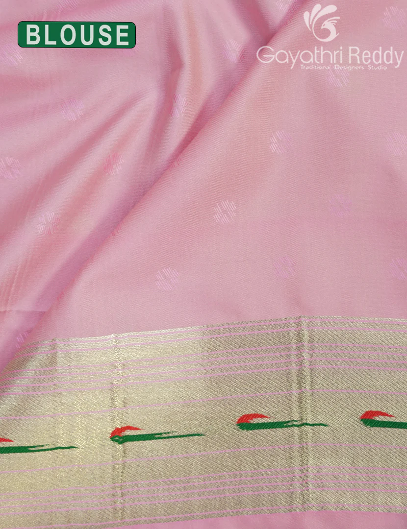 SEMI PAITHANI SAREE-SPS32 - Image 3