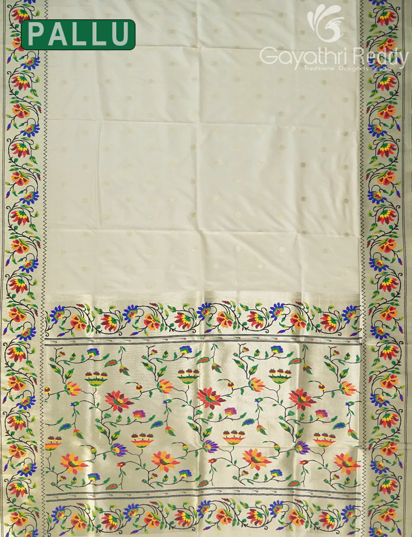 SEMI PAITHANI SAREE-SPS34 - Image 2