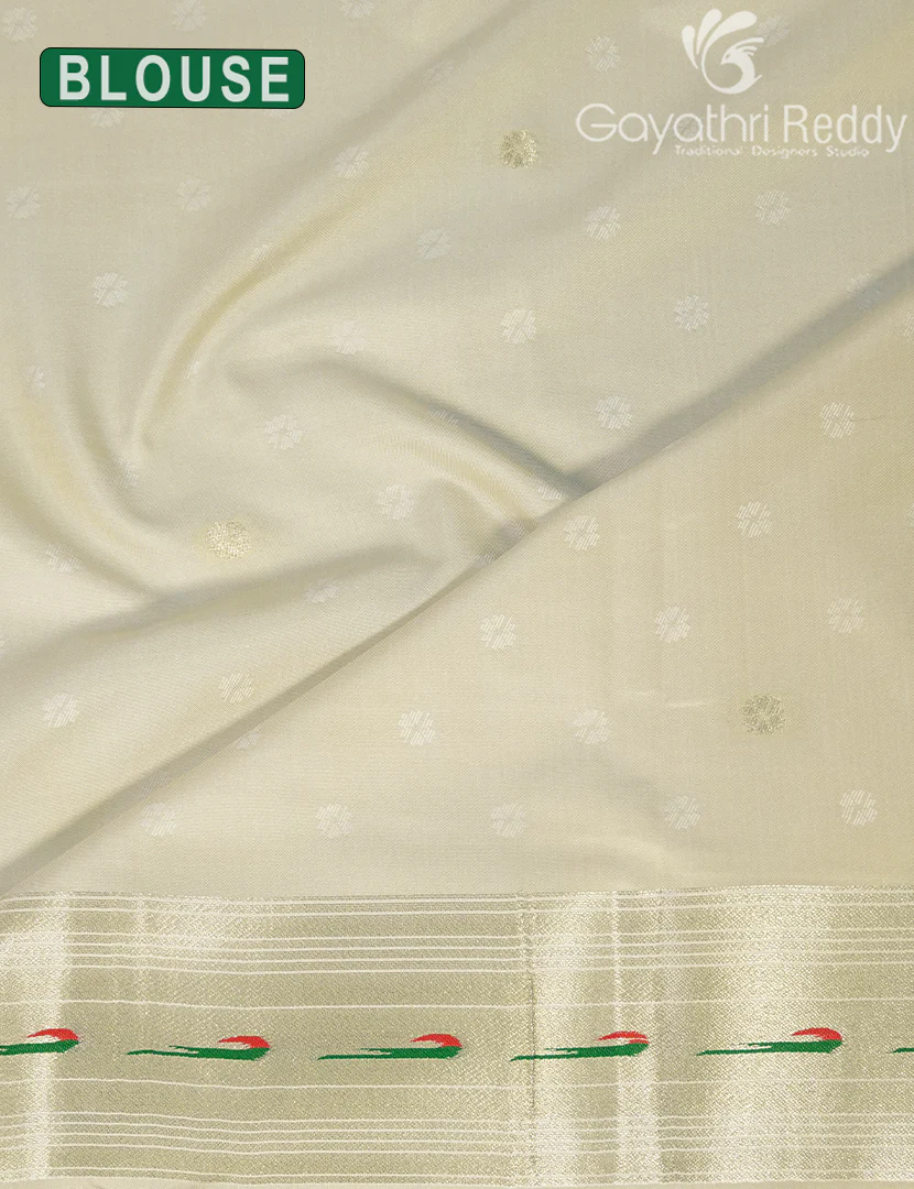 SEMI PAITHANI SAREE-SPS34 - Image 3