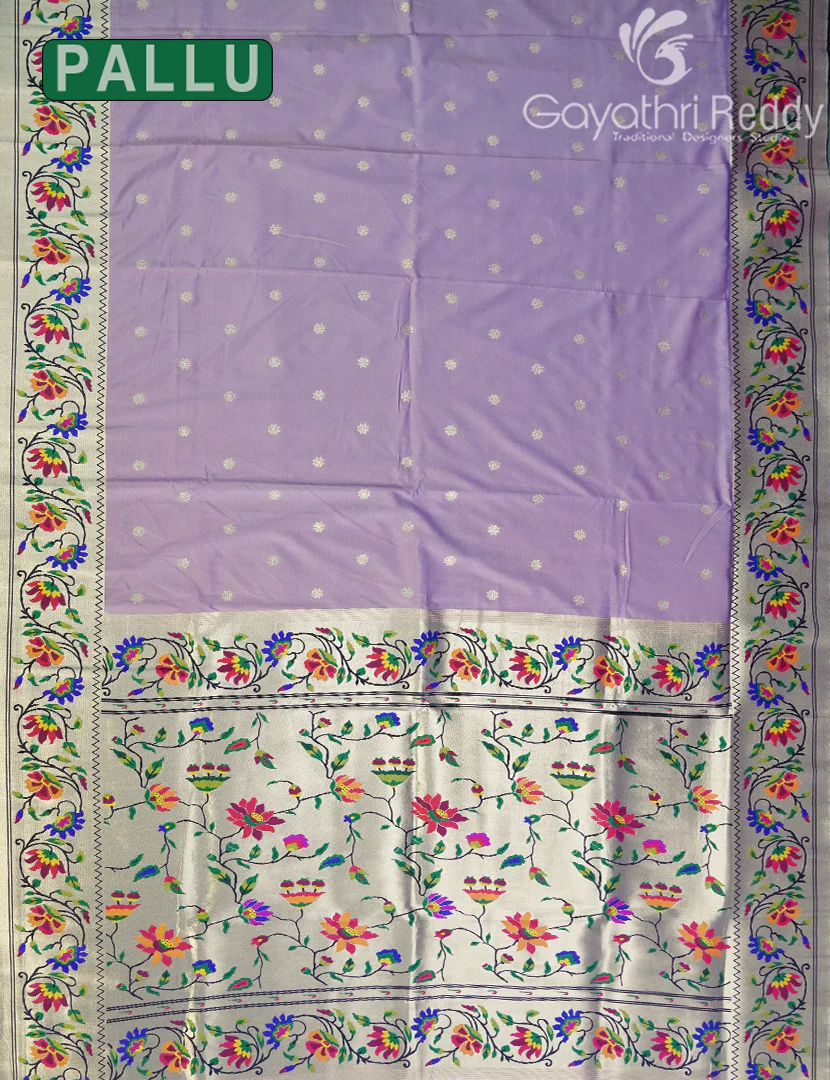 SEMI PAITHANI SAREE-SPS35 - Image 2