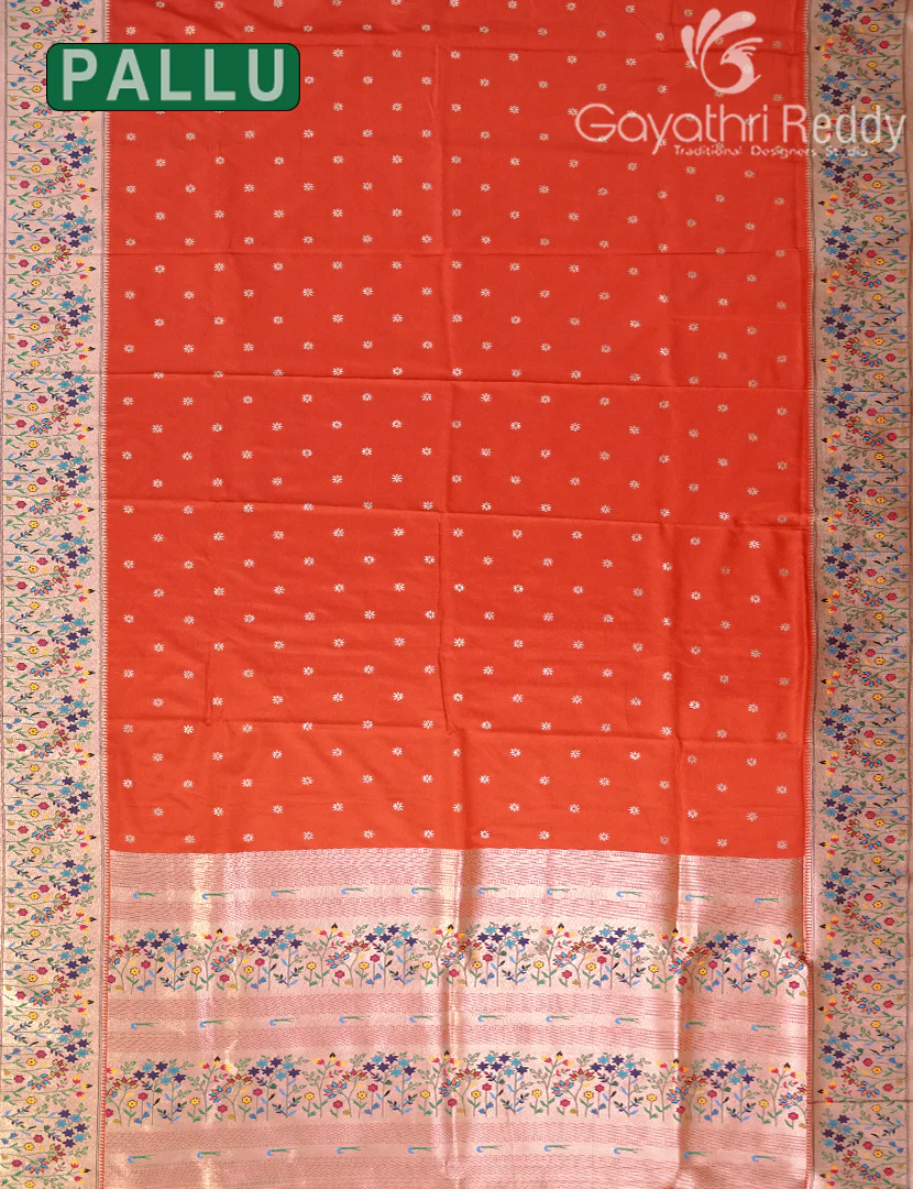 SEMI PAITHANI SAREE-SPS43 - Image 2