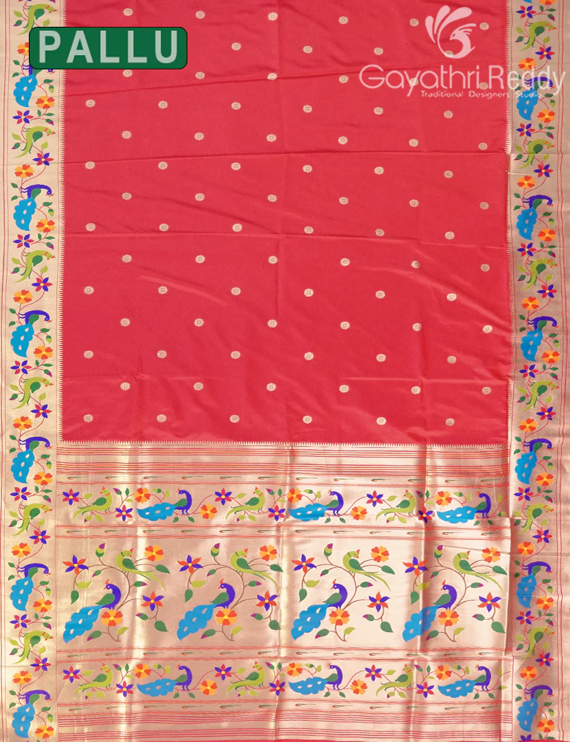SEMI PAITHANI SAREE-SPS51 - Image 2
