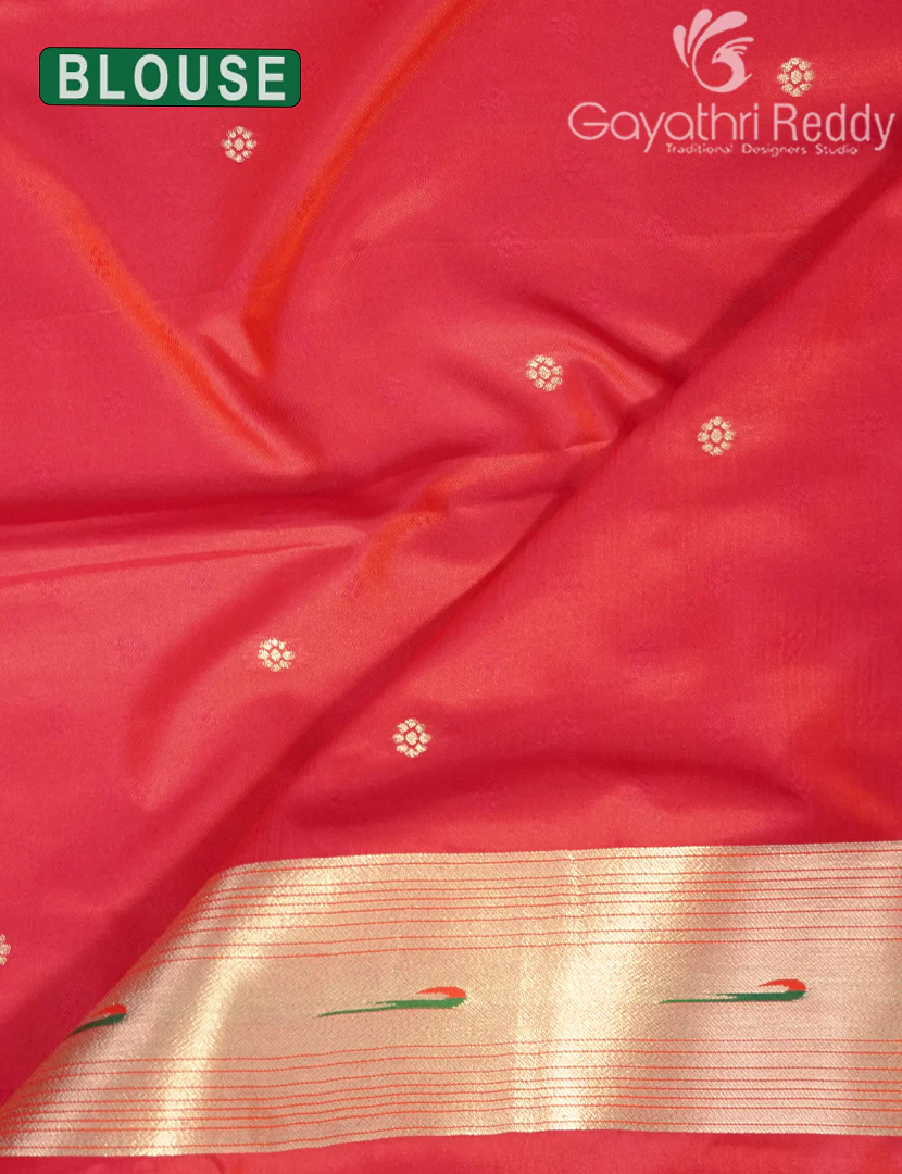 SEMI PAITHANI SAREE-SPS51 - Image 3
