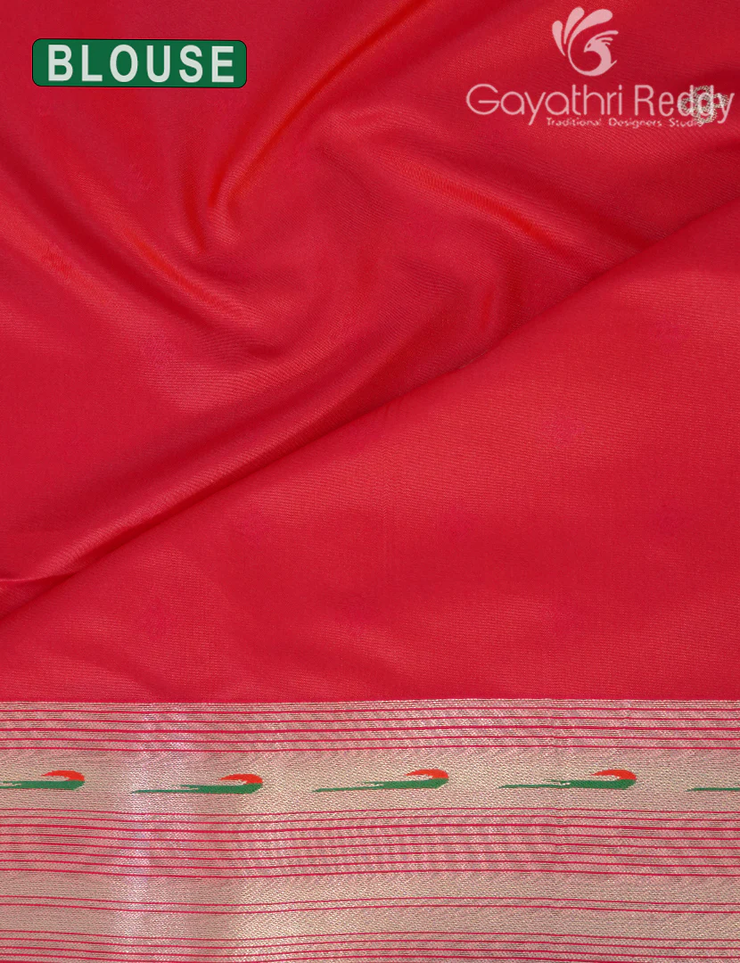SEMI PAITHANI SAREE-SPS61 - Image 3