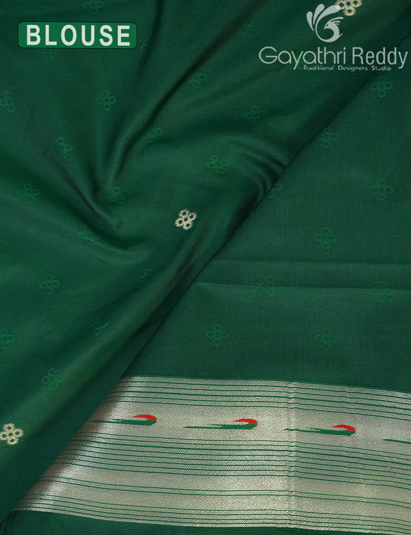 SEMI PAITHANI SAREE-SPS62 - Image 3