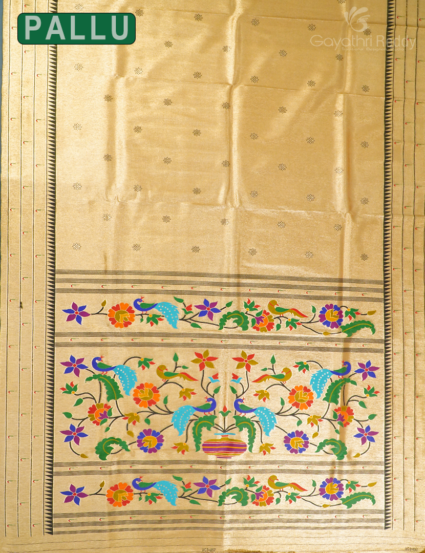 SEMI PAITHANI SAREE-SPS70 - Image 2
