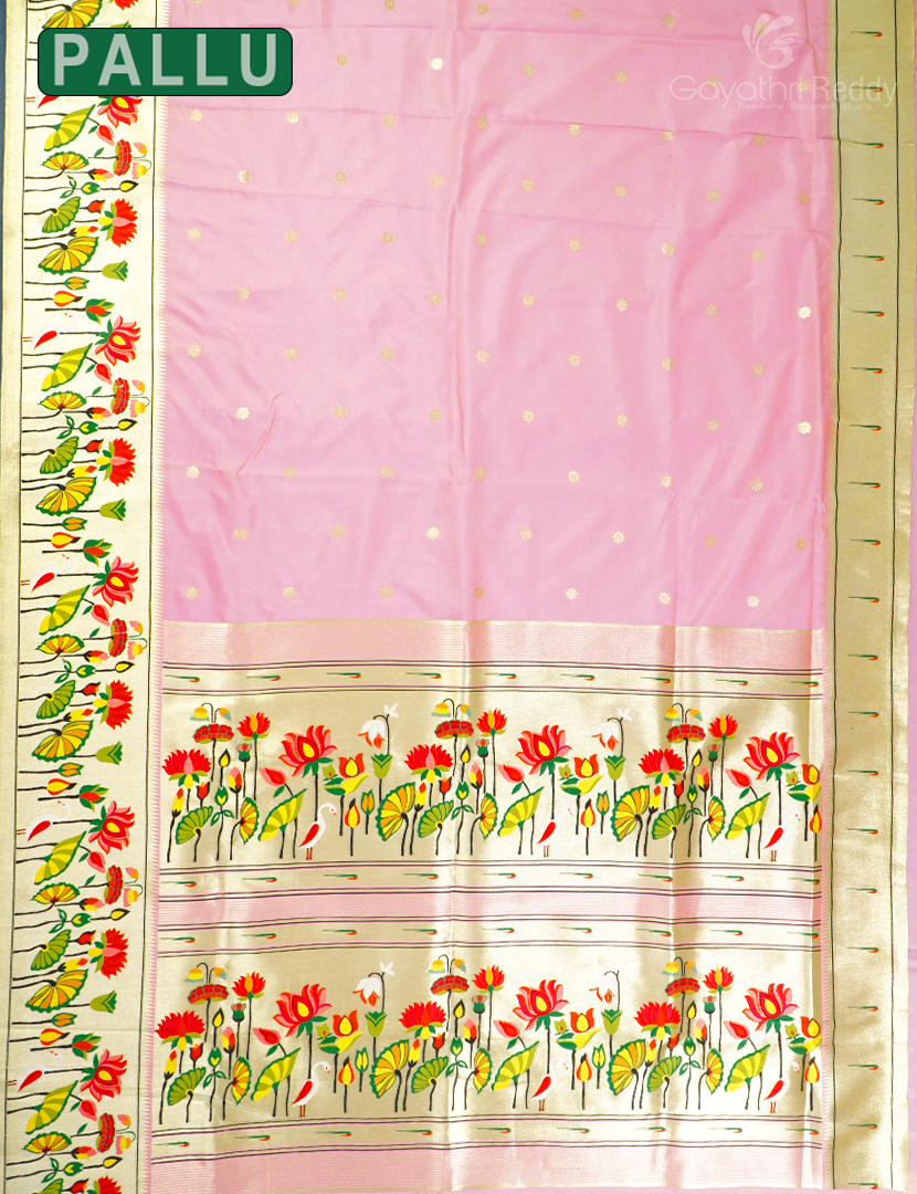 SEMI PAITHANI SAREE-SPS76 - Image 2