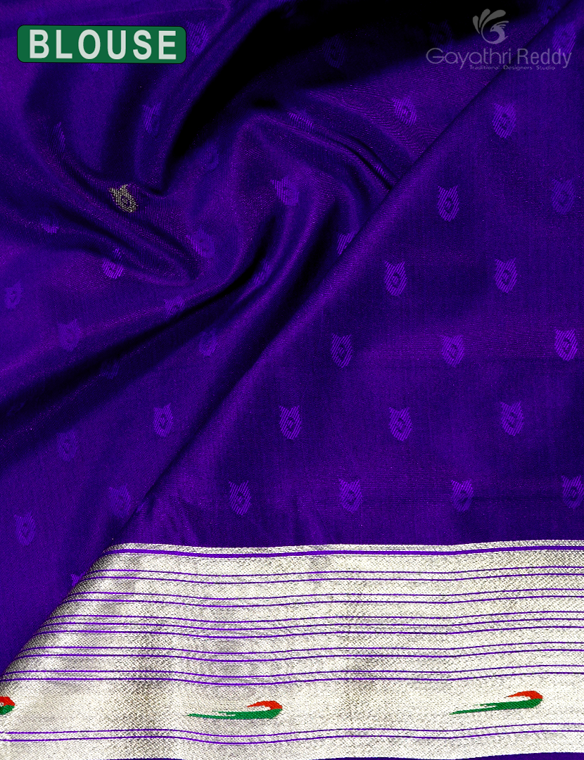 SEMI PAITHANI SAREE-SPS80 - Image 3
