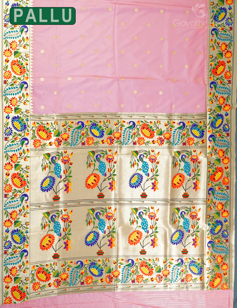 SEMI PAITHANI SAREE-SPS82 - Image 2
