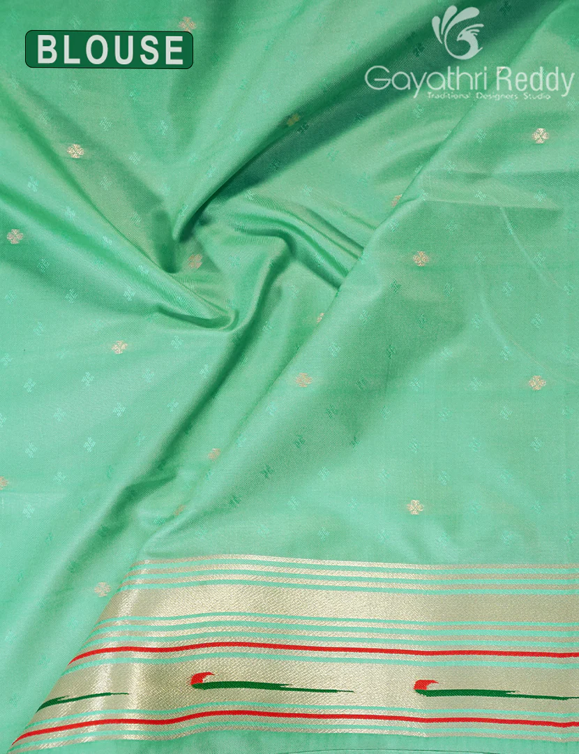 SEMI PAITHANI SAREE-SPS91 - Image 3