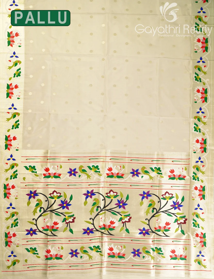 SEMI PAITHANI SAREE-SPS92 - Image 2