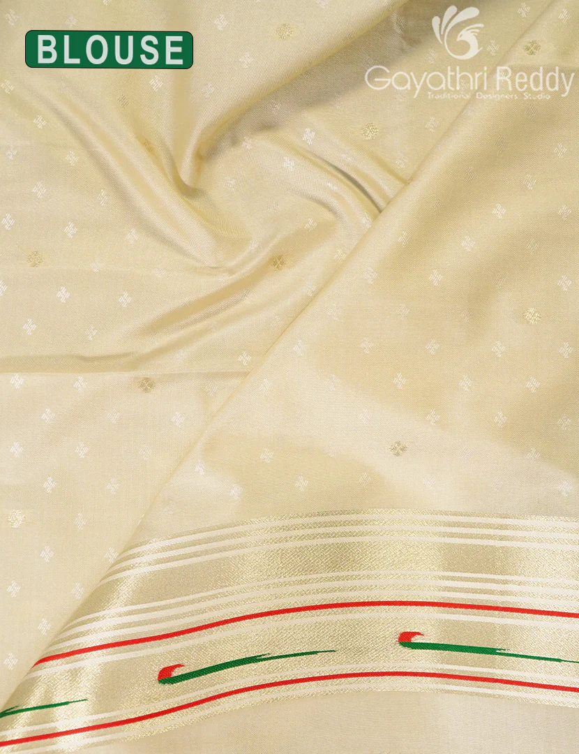 SEMI PAITHANI SAREE-SPS92 - Image 3
