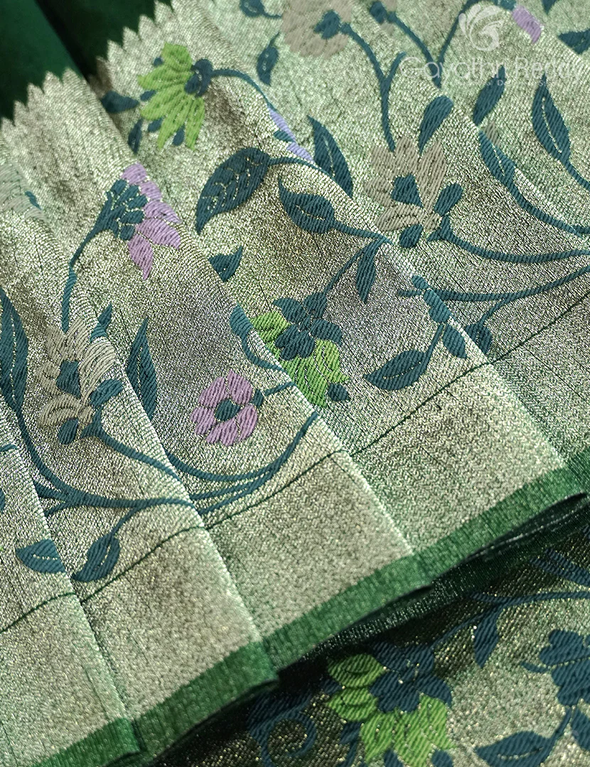 SEMI TUSSAR KADDI SAREE-STK13 - Image 4