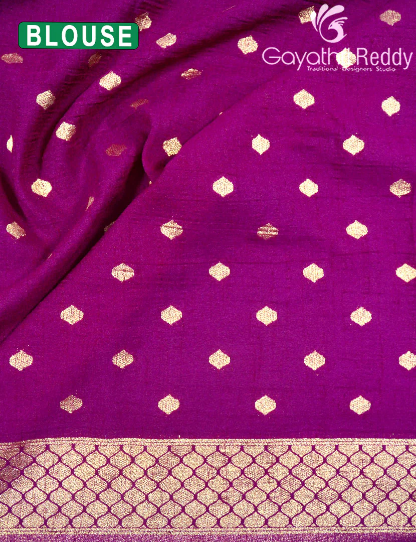 SEMI TUSSAR KADDI SAREE-STK20 - Image 4