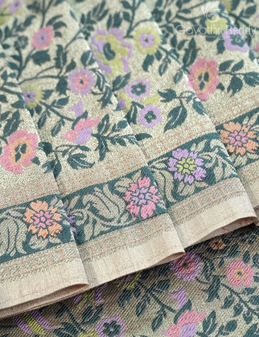 SEMI TUSSAR KADDI SAREE-STK3 - Image 4