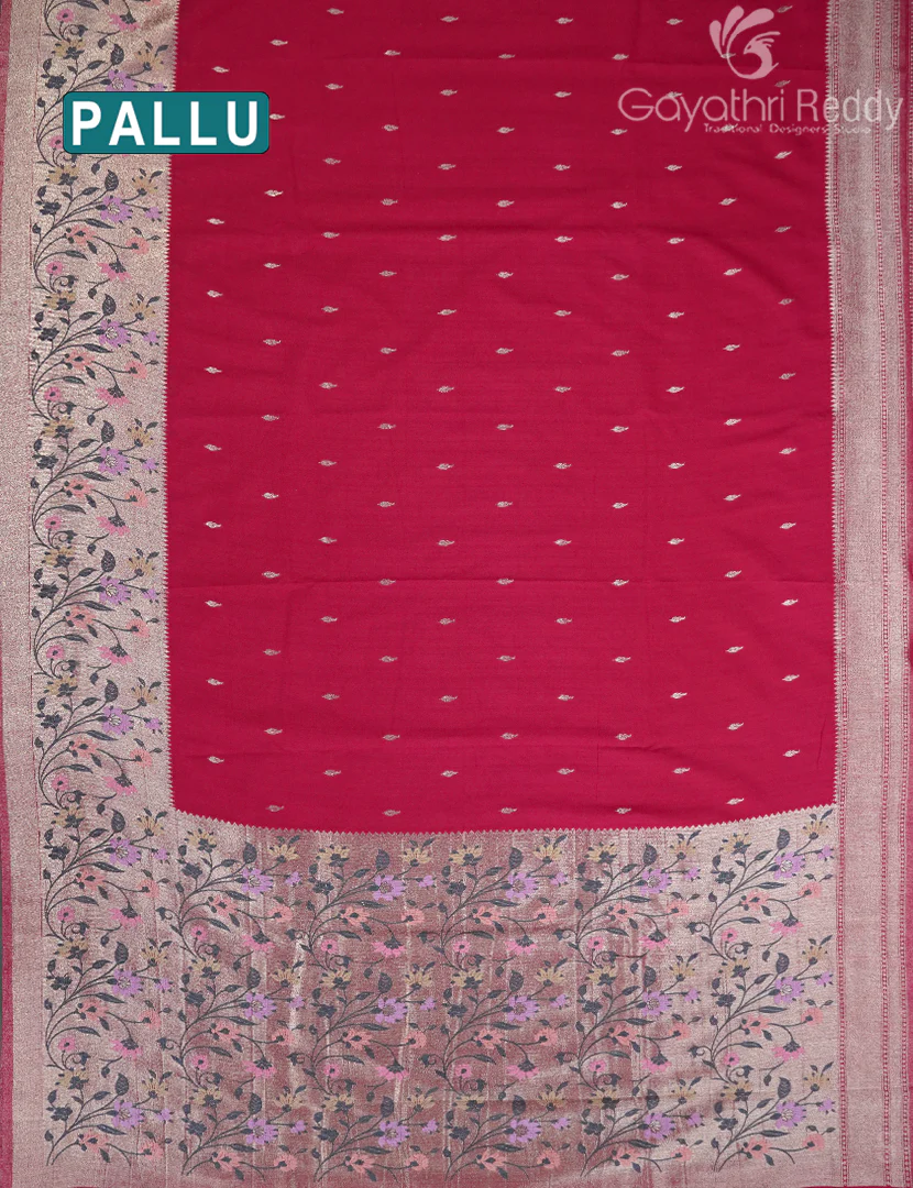 SEMI TUSSAR KADDI SAREE-STK7 - Image 2