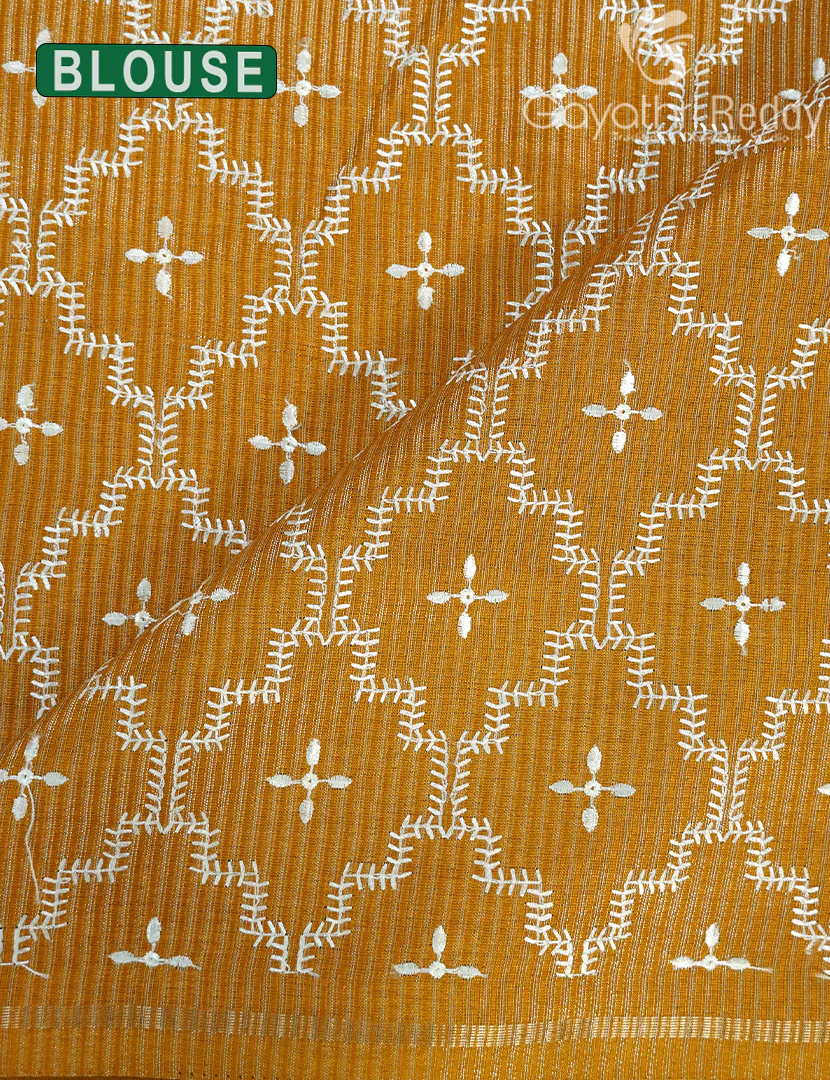 SEMI TUSSAR SAREE -ST1036 - Image 3