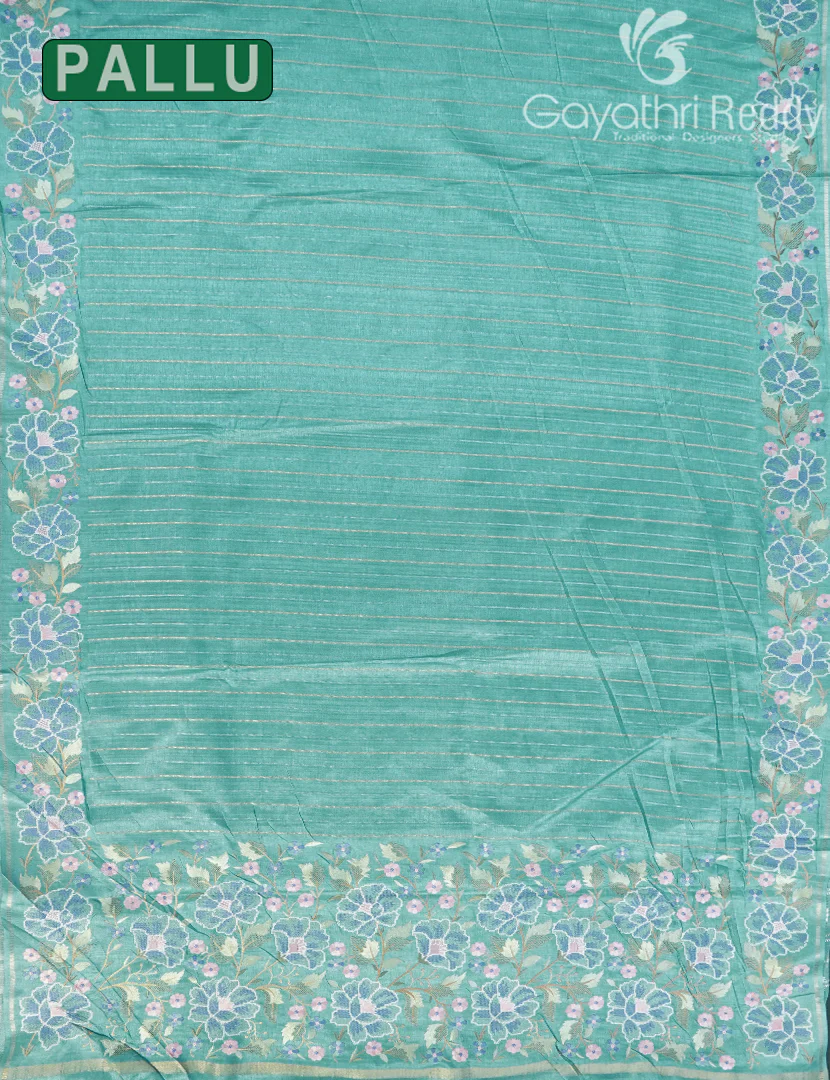 SEMI TUSSAR SAREE -ST1041 - Image 2