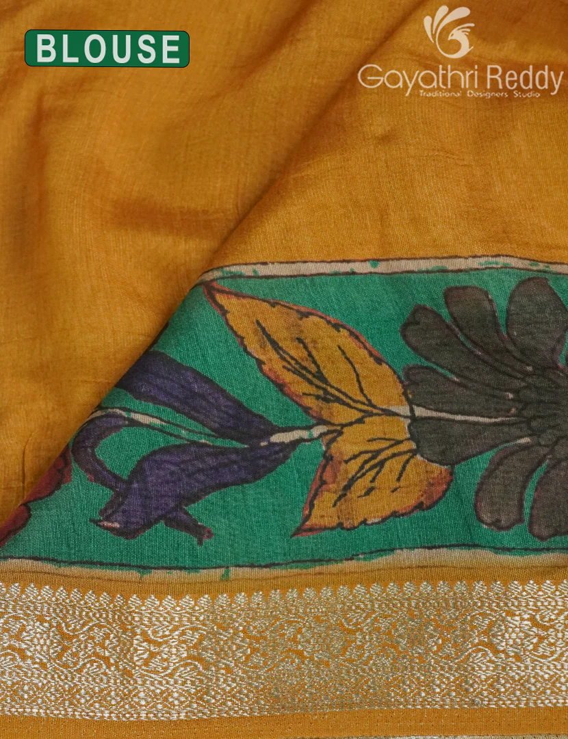 SEMI TUSSAR SAREE-ST1099 - Image 3