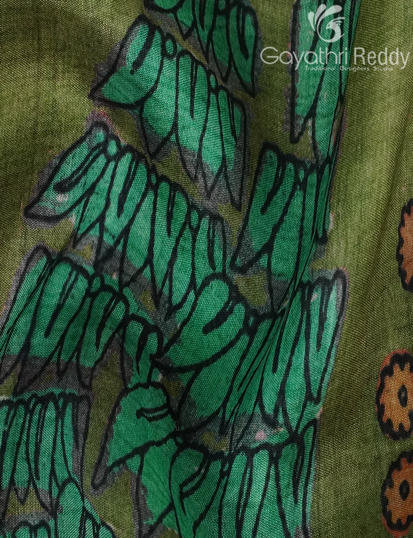 SEMI TUSSAR SAREE-ST1102 - Image 5