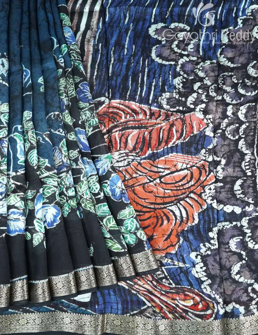 SEMI TUSSAR SAREE-ST1113