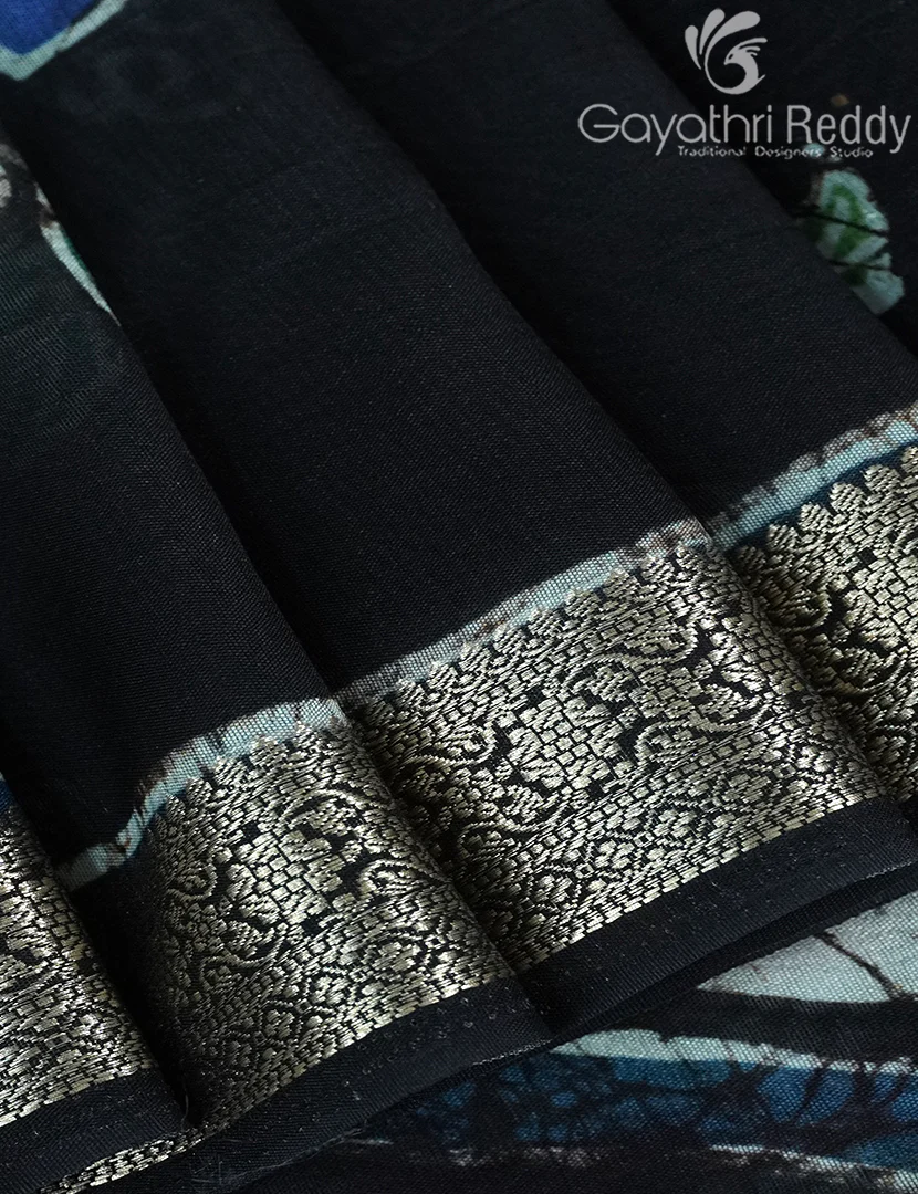 SEMI TUSSAR SAREE-ST1113 - Image 4