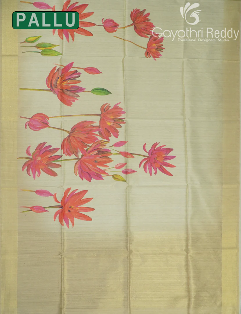 SEMI TUSSAR SAREE-ST1125 - Image 3
