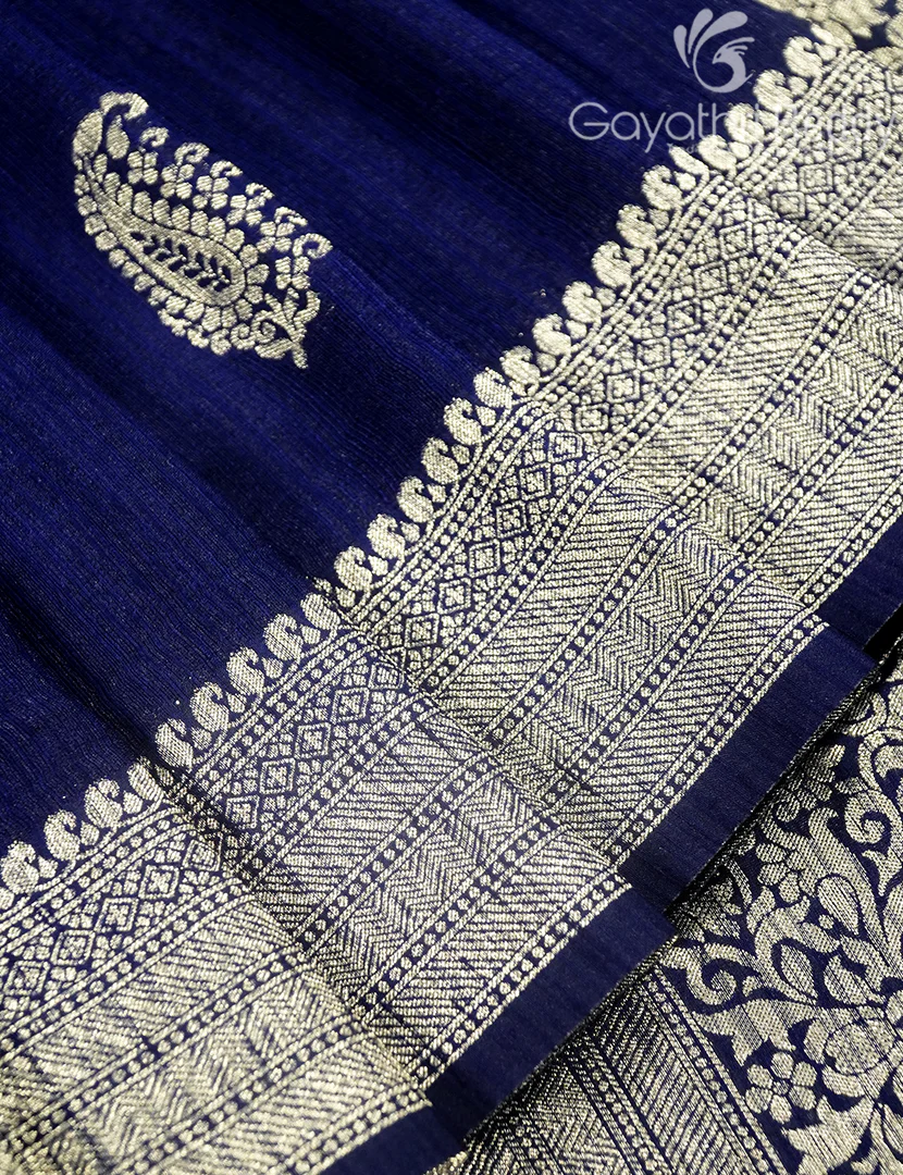 SEMI TUSSAR SAREE-ST1128 - Image 5