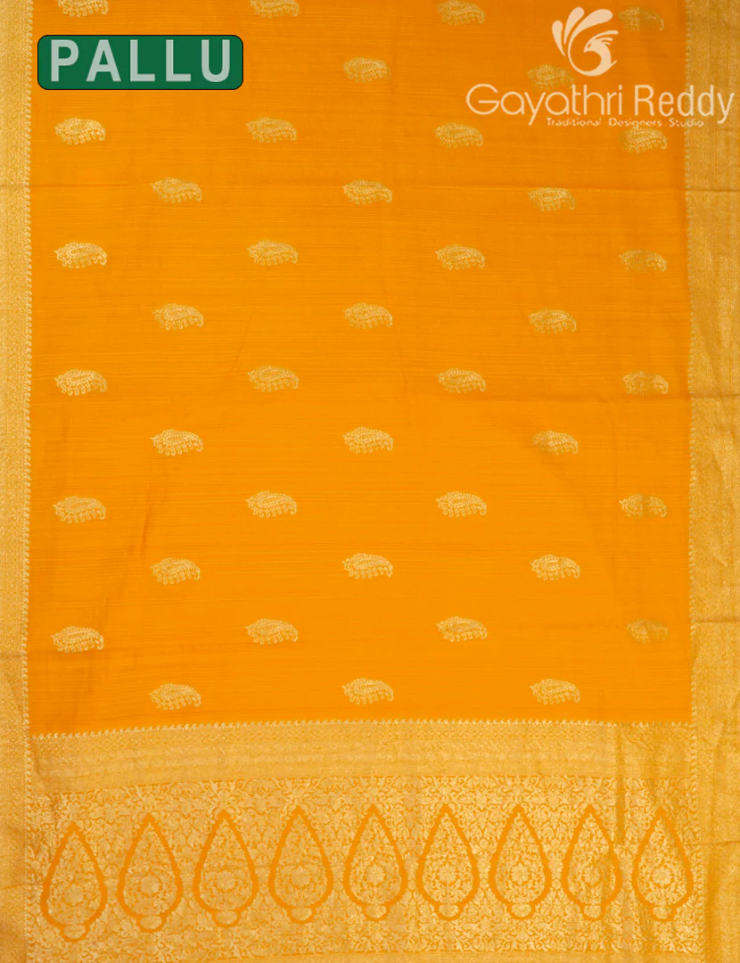SEMI TUSSAR SAREE-ST1131 - Image 3