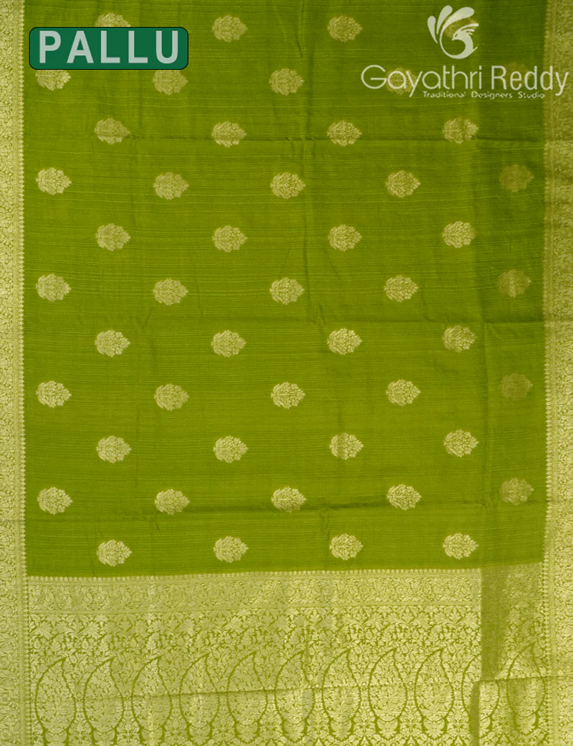 SEMI TUSSAR SAREE-ST1142 - Image 3