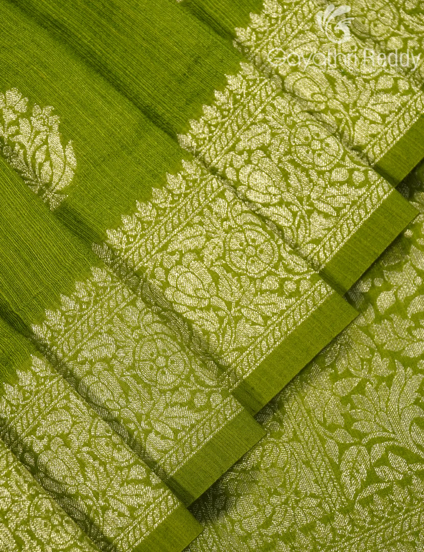 SEMI TUSSAR SAREE-ST1142 - Image 5