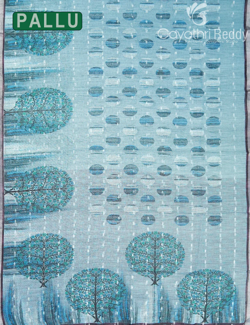 SUPER NET SAREE-SNS444 - Image 3