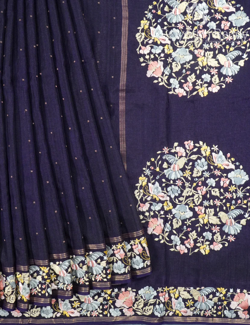 TUSSAR FANCY SAREES-PTF157 - Image 2