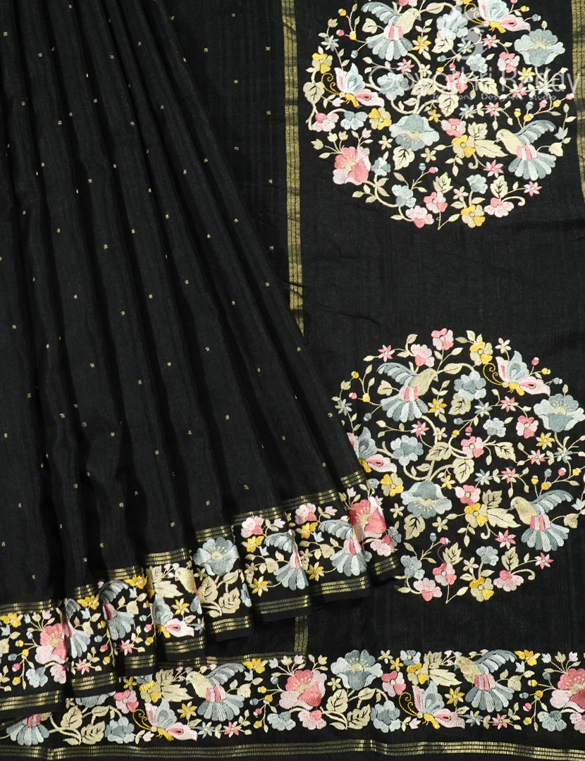 TUSSAR FANCY SAREES-PTF161 - Image 2