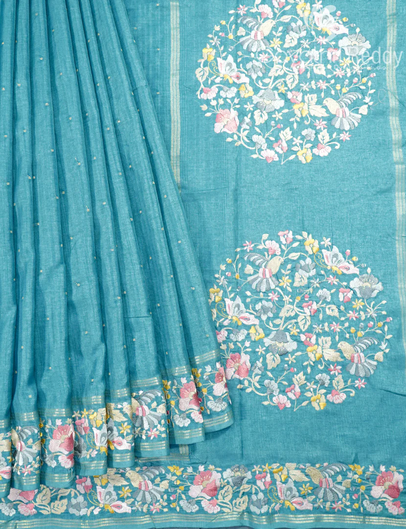 TUSSAR FANCY SAREES-PTF162 - Image 2