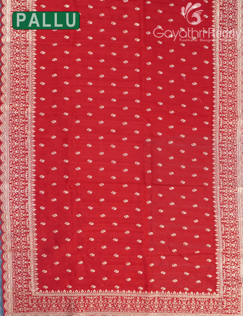 TUSSAR PITTA WORK SAREE-TPW5 - Image 2